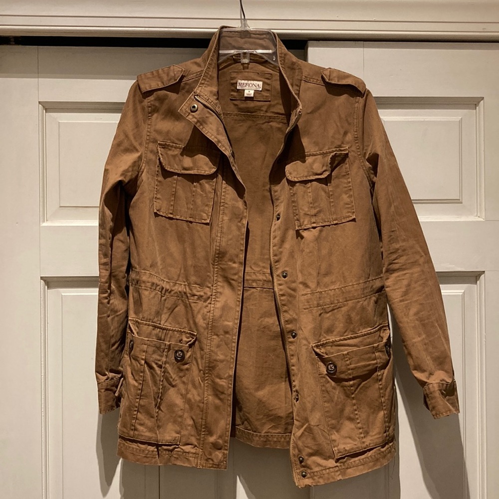 Merona Brown Utility Jacket